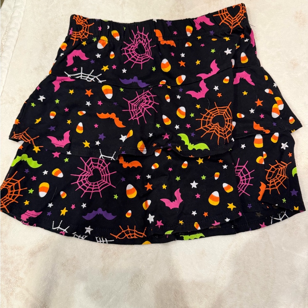 Halloween Themed Black Skirt
